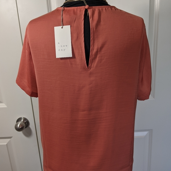 NWT A New Day Satin Style Top - Picture 2 of 6